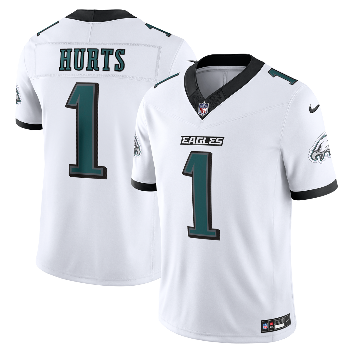 Philadelphia Eagles Jalen Hurts Nike Midnight Green Team Vapor F.U.S.E. Stitched Limited Jersey