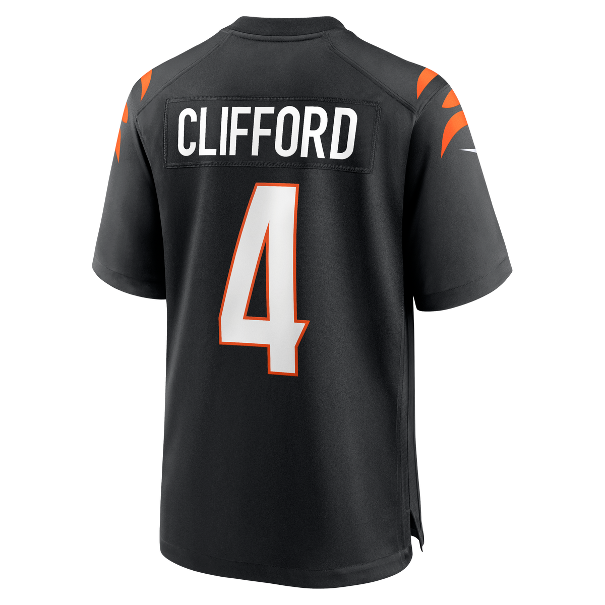 Cincinnati Bengals Sean Clifford Nike Black Team Game Jersey