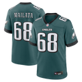 Philadelphia Eagles Jordan Mailata Nike Midnight Green Team Game Jersey