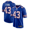 Buffalo Bills Dorian Strong Nike Royal Team Game Jersey