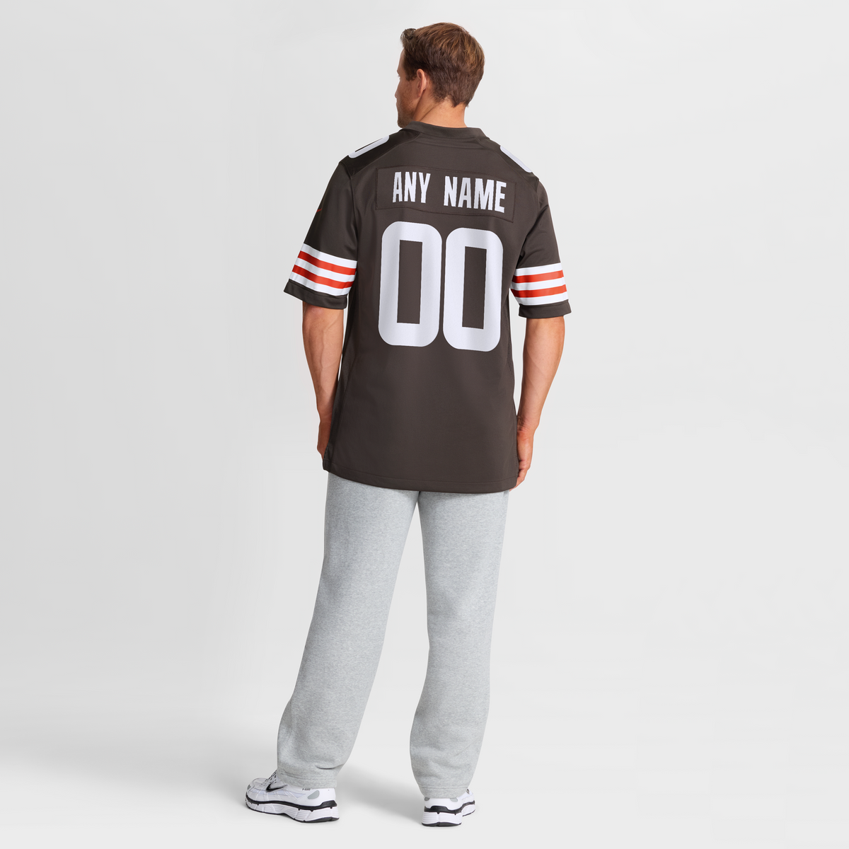 Cleveland Browns Nike White Custom Game Jersey