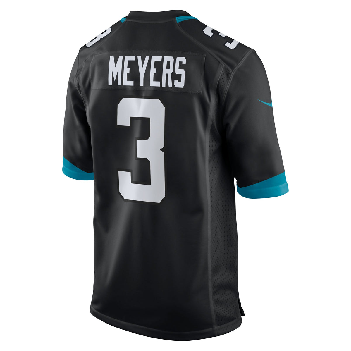Jacksonville Jaguars Jakobi Meyers Nike Black Alternate Game Jersey