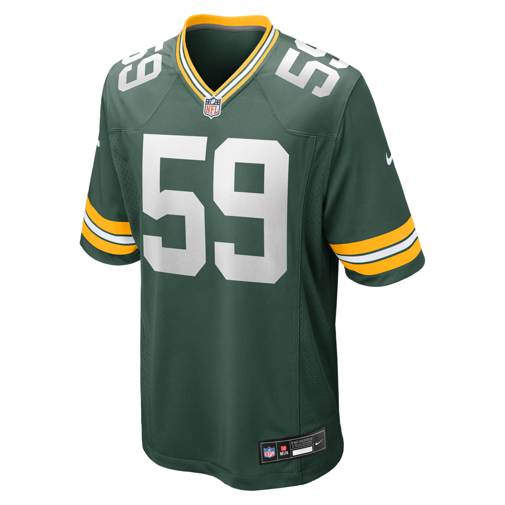 Green Bay Packers Ty'Ron Hopper Nike Green Game Jersey