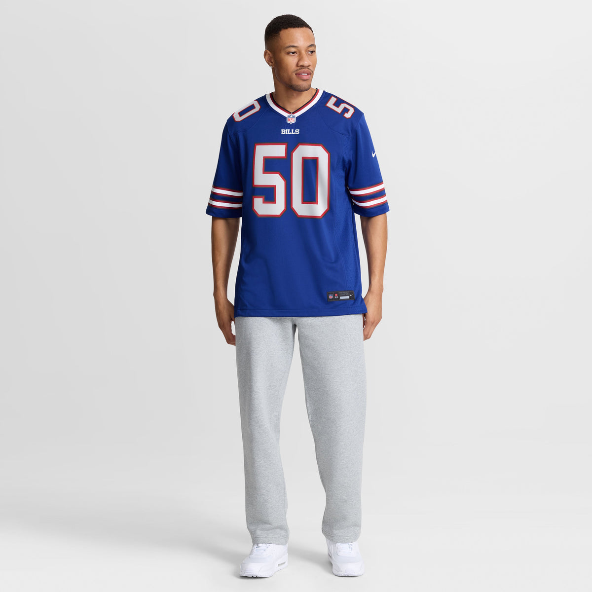 Buffalo Bills Otis Reese Nike Royal Team Game Jersey