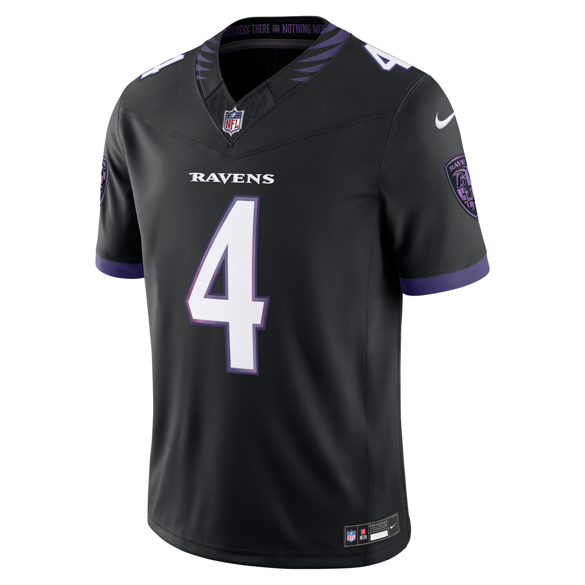 Baltimore Ravens Zay Flowers Nike Black Alternate Alternate Vapor F.U.S.E. Stitched Limited Jersey