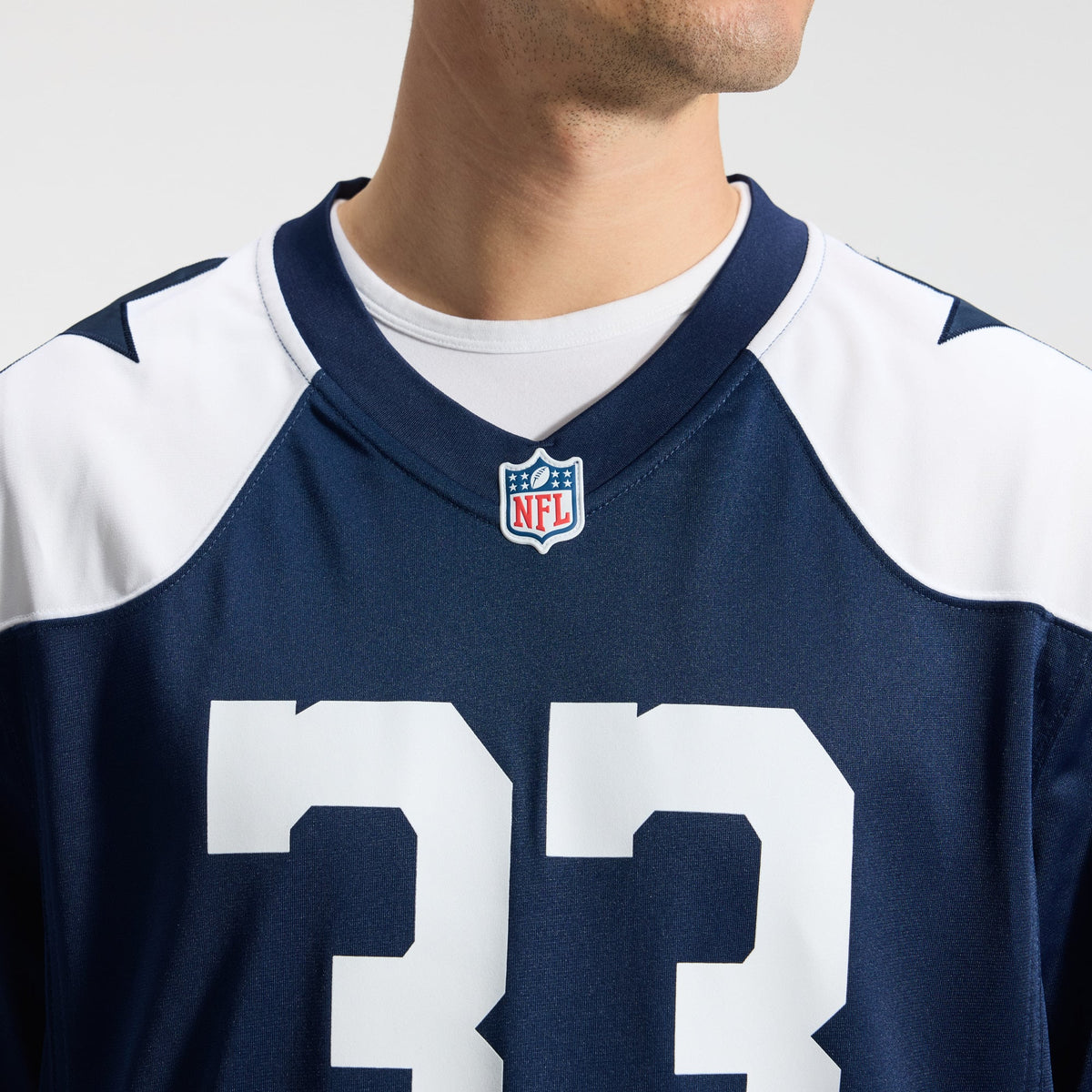 Dallas Cowboys Javonte Williams Nike White Game Jersey