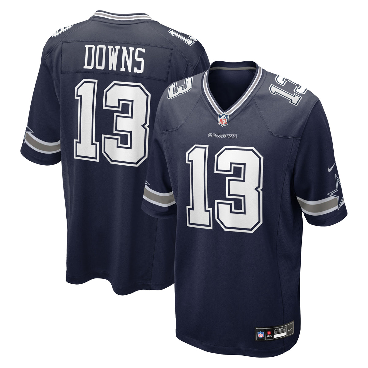 Dallas Cowboys Caleb Downs Nike Navy Team Game Jersey
