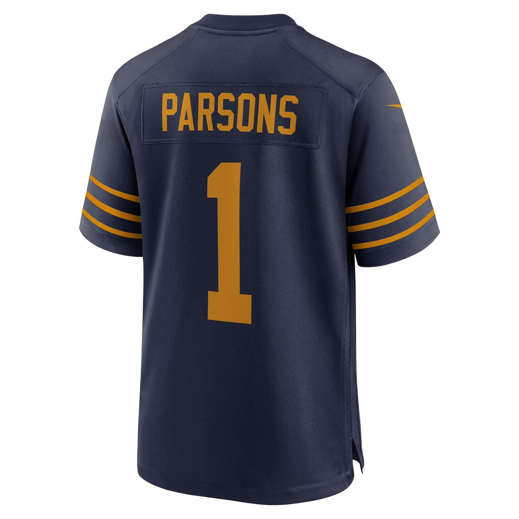 Green Bay Packers Micah Parsons Nike White Game Player Jersey