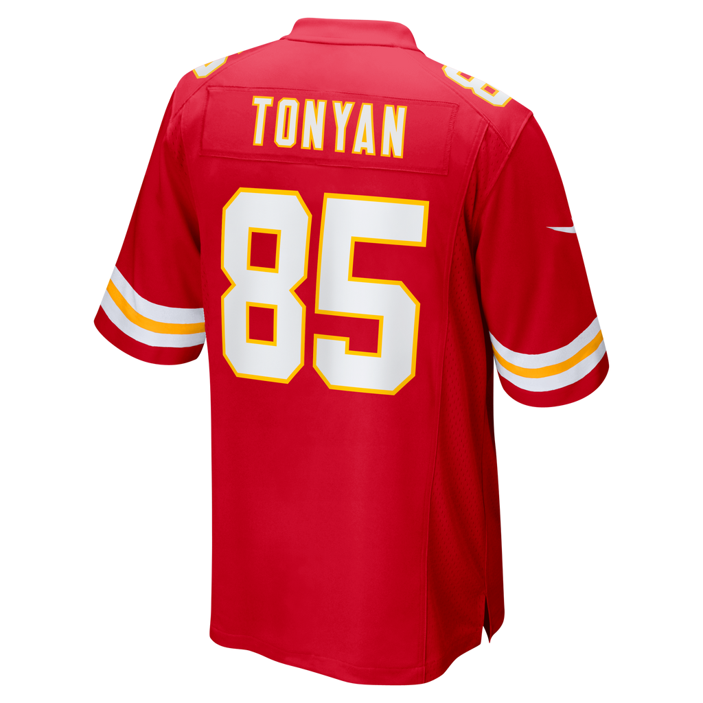 Kansas City Chiefs Robert Tonyan Nike Red Team Game Jersey