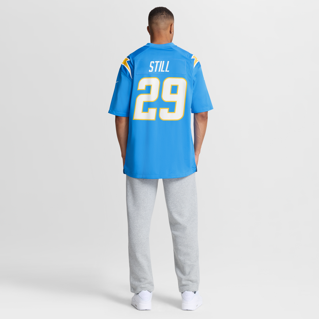 Los Angeles Chargers Tarheeb Still Nike Powder Blue Team Game Jersey
