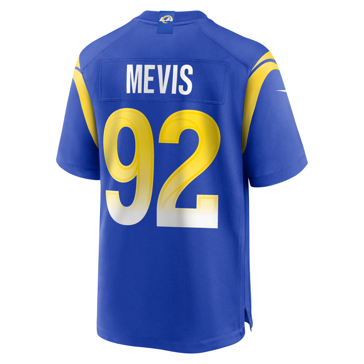 Los Angeles Rams Harrison Mevis Nike Royal Team Game Jersey