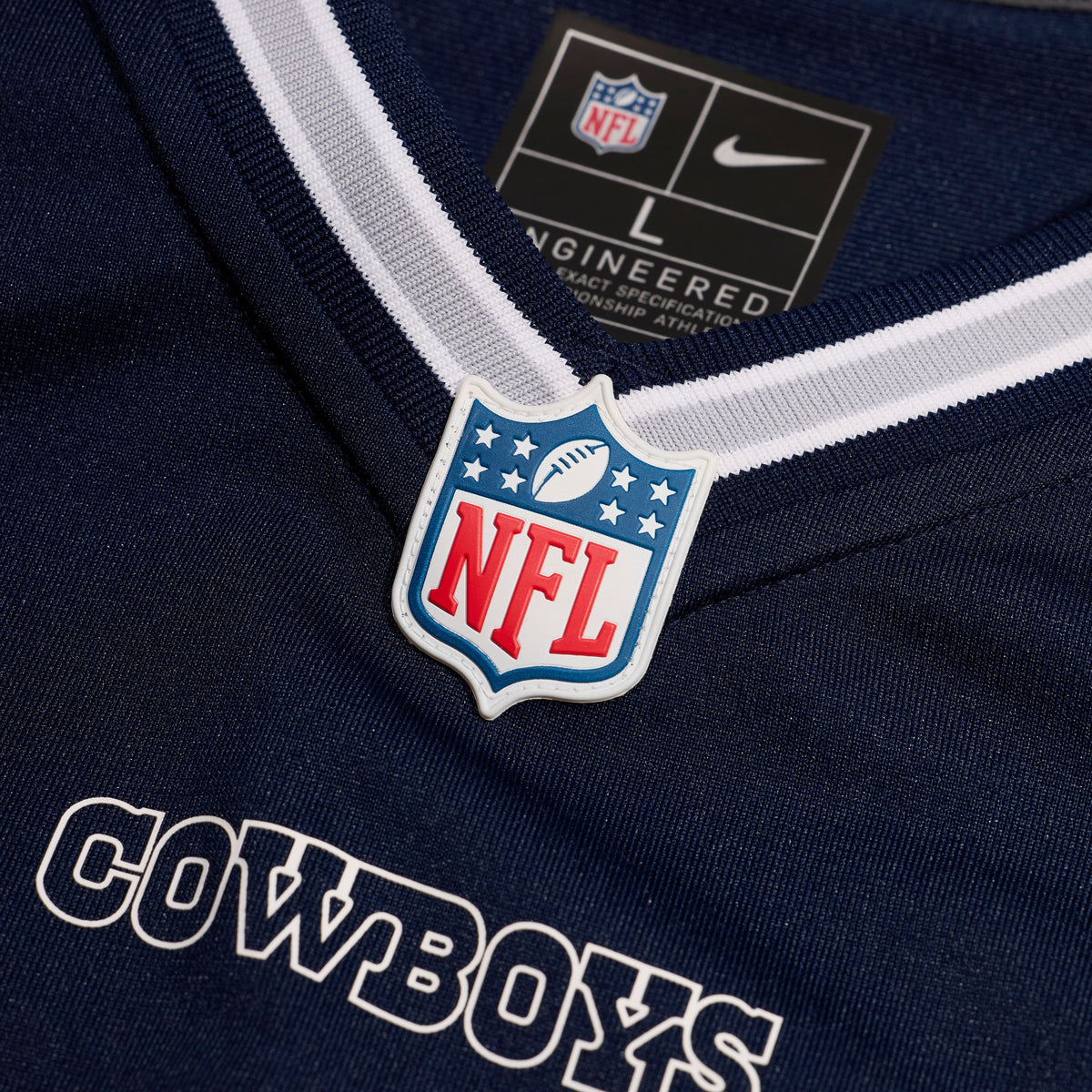 Dallas Cowboys Caleb Downs Nike White Game Jersey