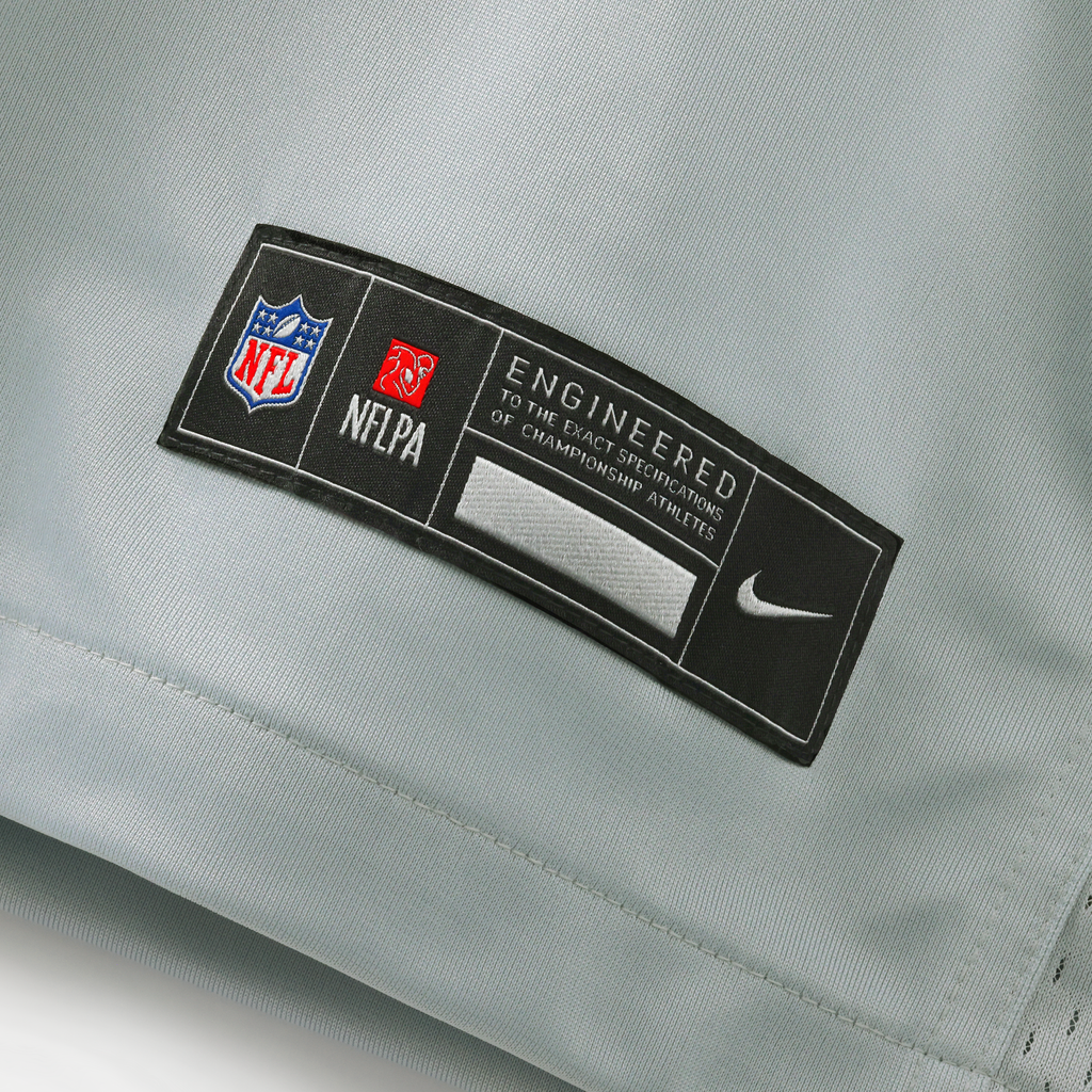 Detroit Lions Penei Sewell Nike Silver 2026 Rivalries Collection Game Jersey
