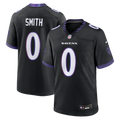 Baltimore Ravens Roquan Smith Nike Black Alternate Game Jersey