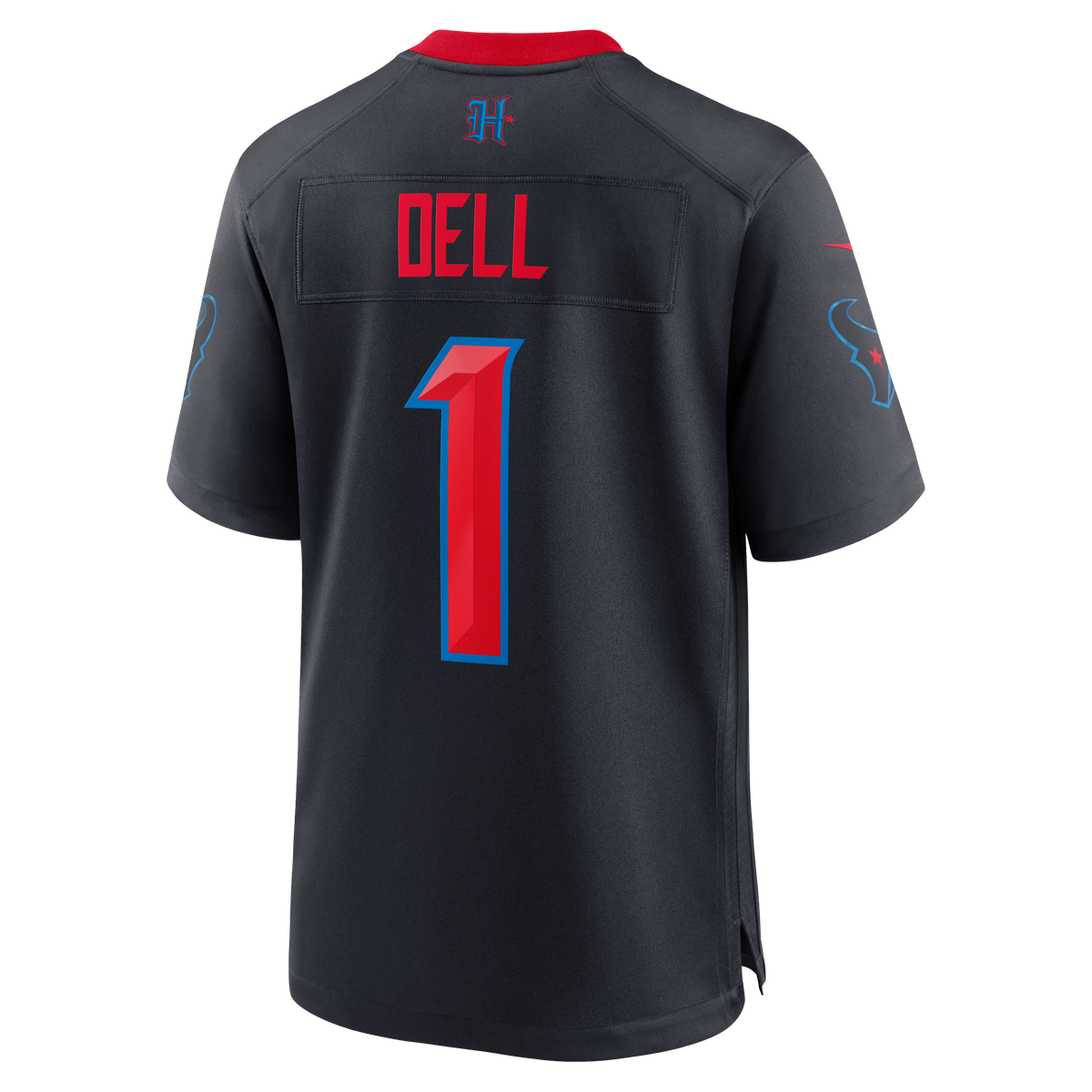 Houston Texans Tank Dell Nike Navy Alternate Game Jersey