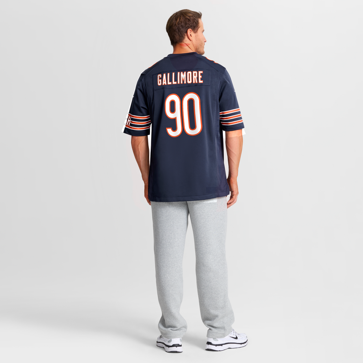 Chicago Bears Neville Gallimore Nike Navy Team Game Jersey