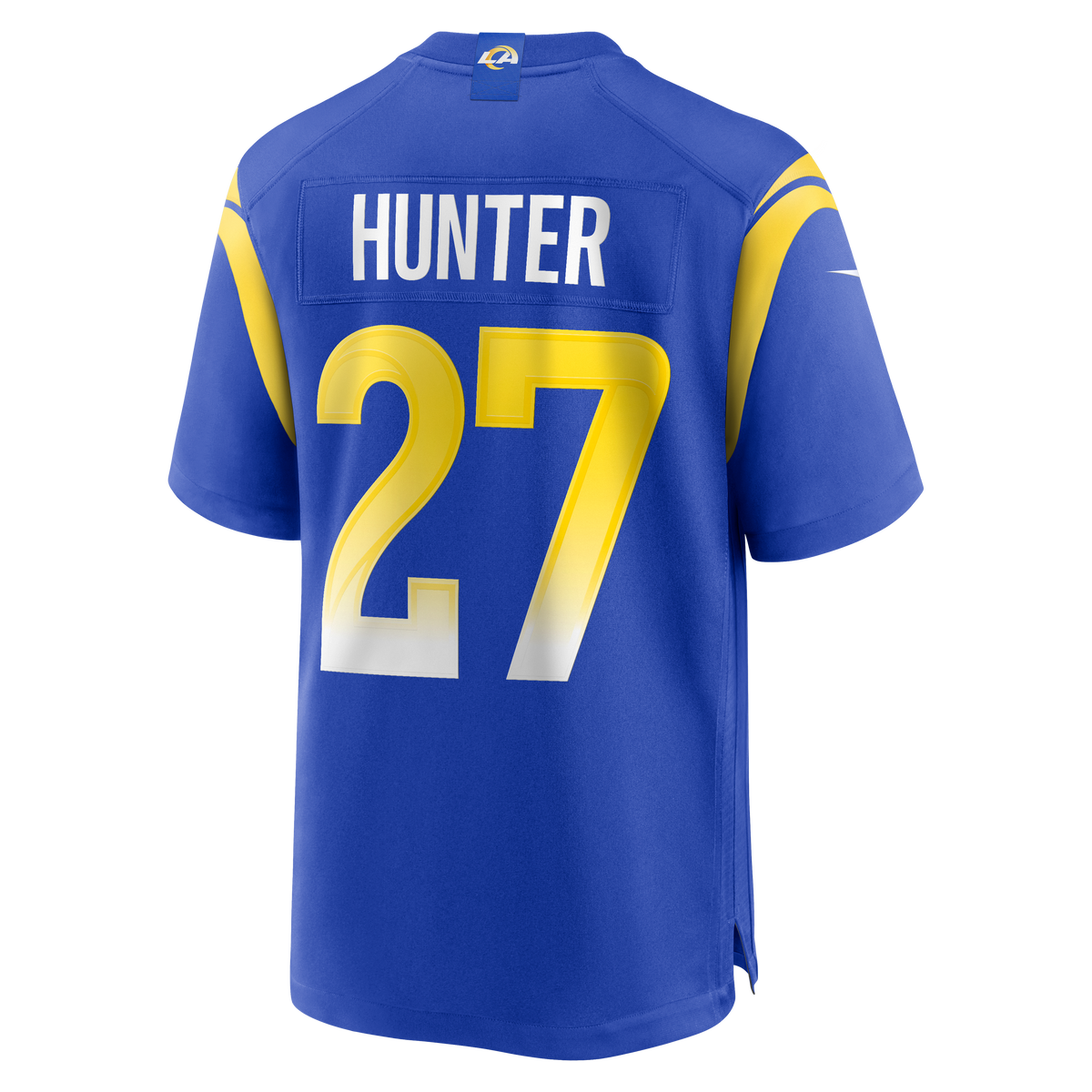 Los Angeles Rams Jarquez Hunter Nike Royal Team Game Jersey