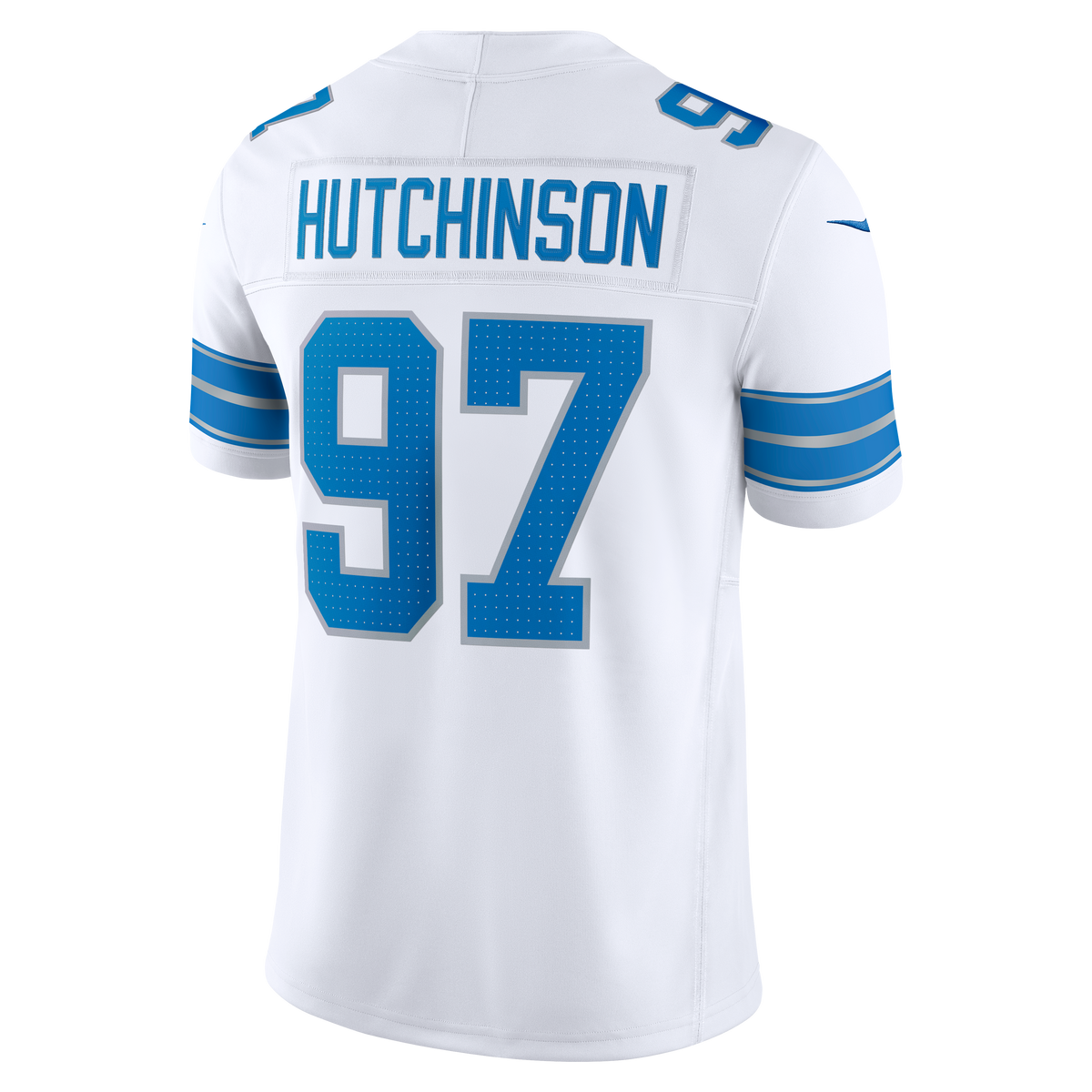Detroit Lions Aidan Hutchinson Nike White Vapor F.U.S.E. Stitched Limited Jersey