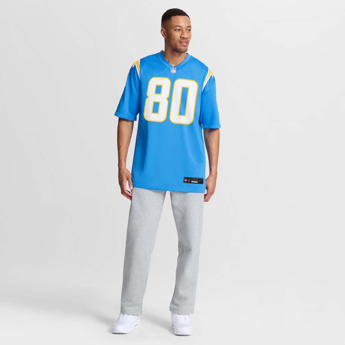 Los Angeles Chargers Kellen Winslow Nike Powder Blue Game Retired Player Jersey