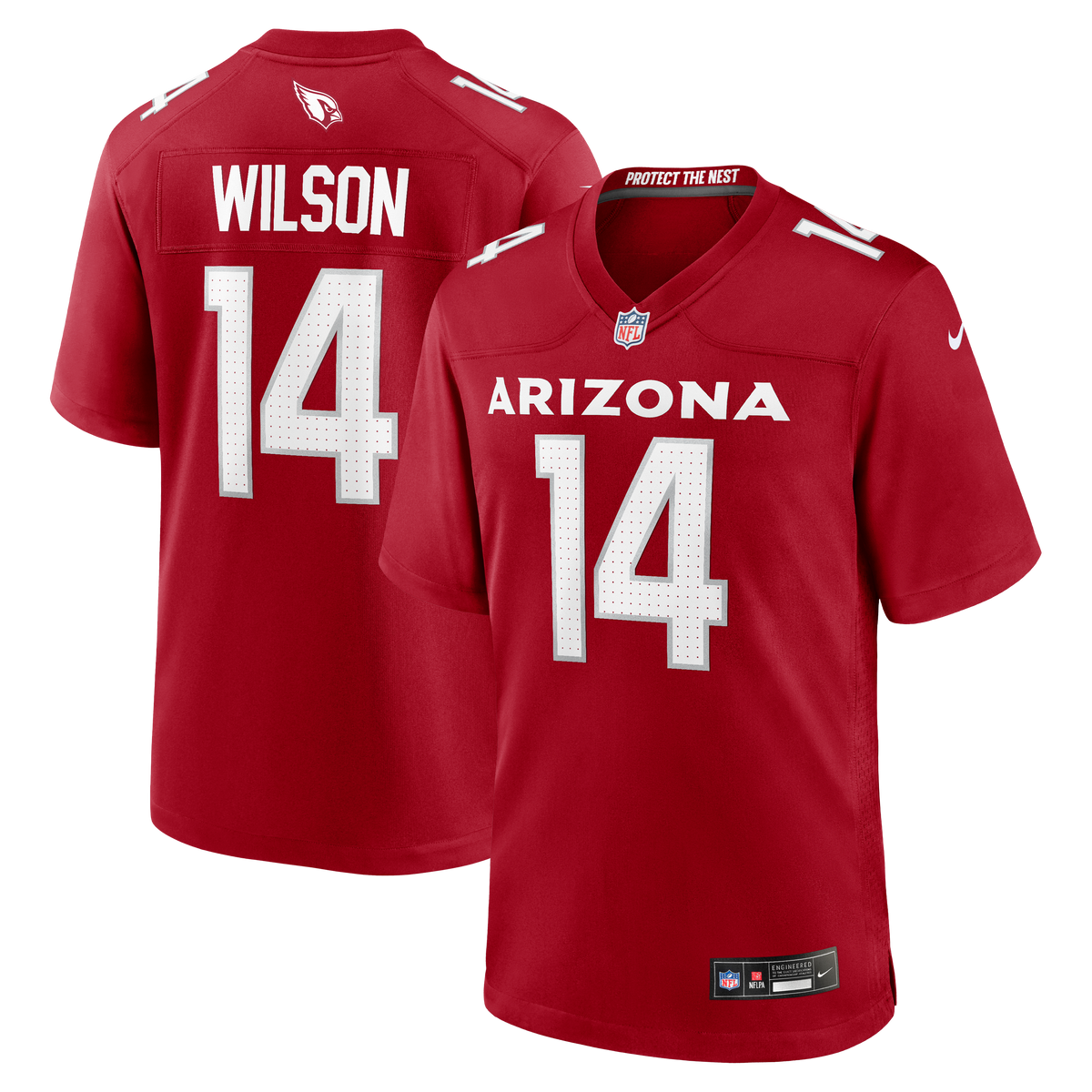 Arizona Cardinals Michael Wilson Nike Cardinal Team Game Jersey