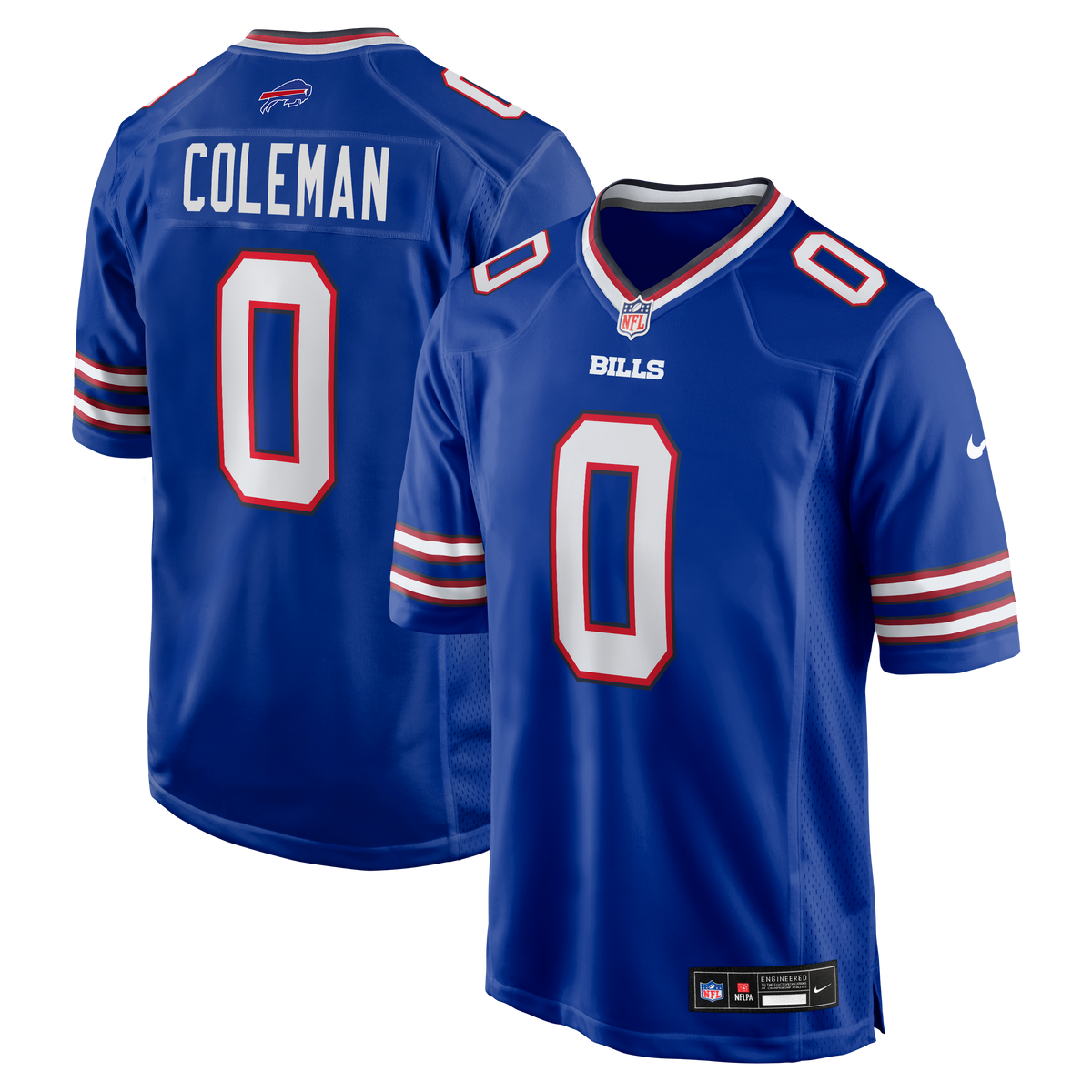 Buffalo Bills Keon Coleman Nike Gray Nickel City Game Jersey