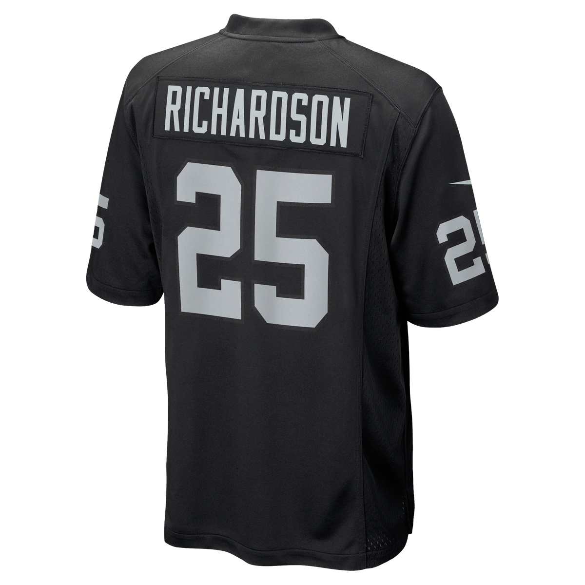 Las Vegas Raiders Decamerion Richardson Nike Black Team Game Jersey