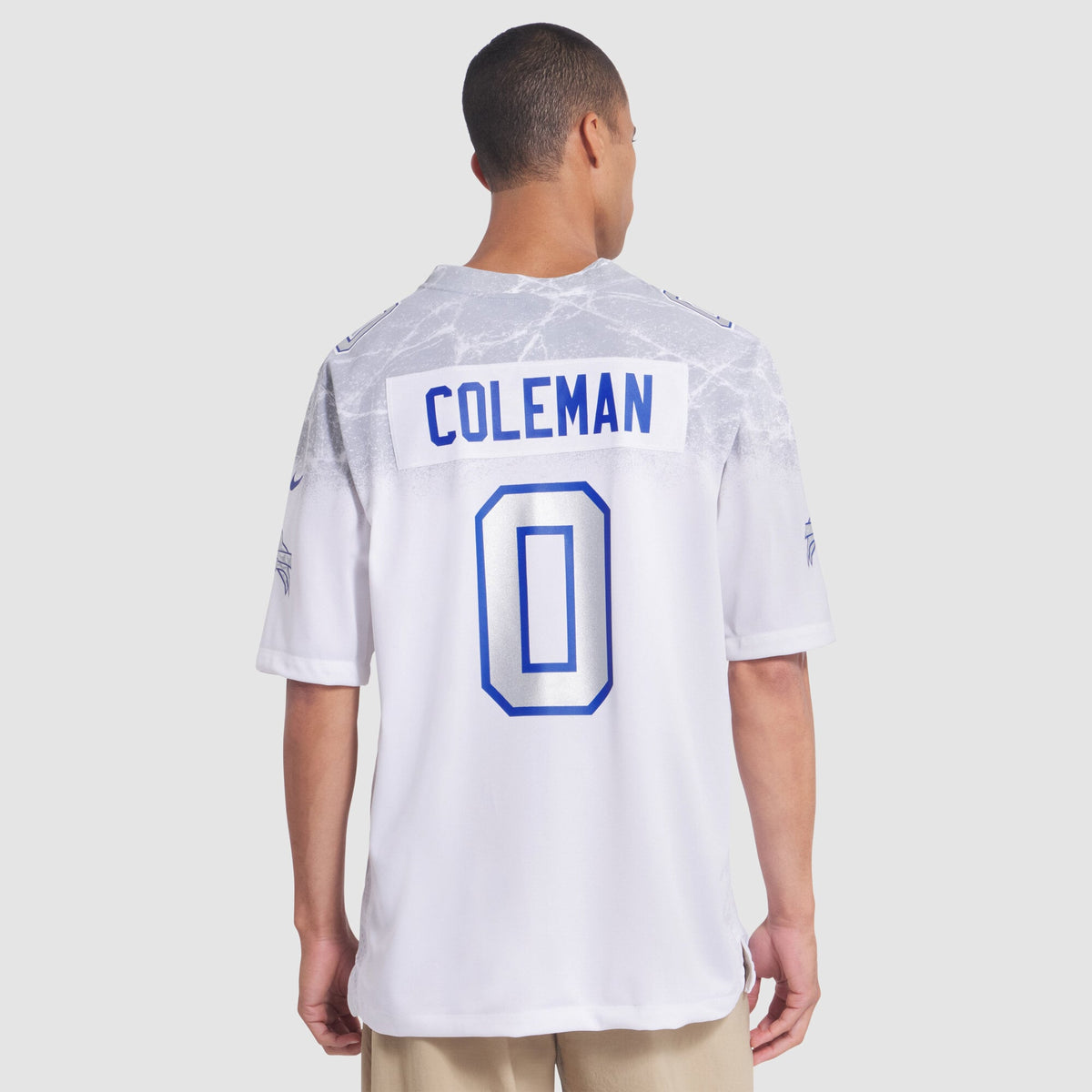 Buffalo Bills Keon Coleman Nike White Rivalries Collection Game Jersey