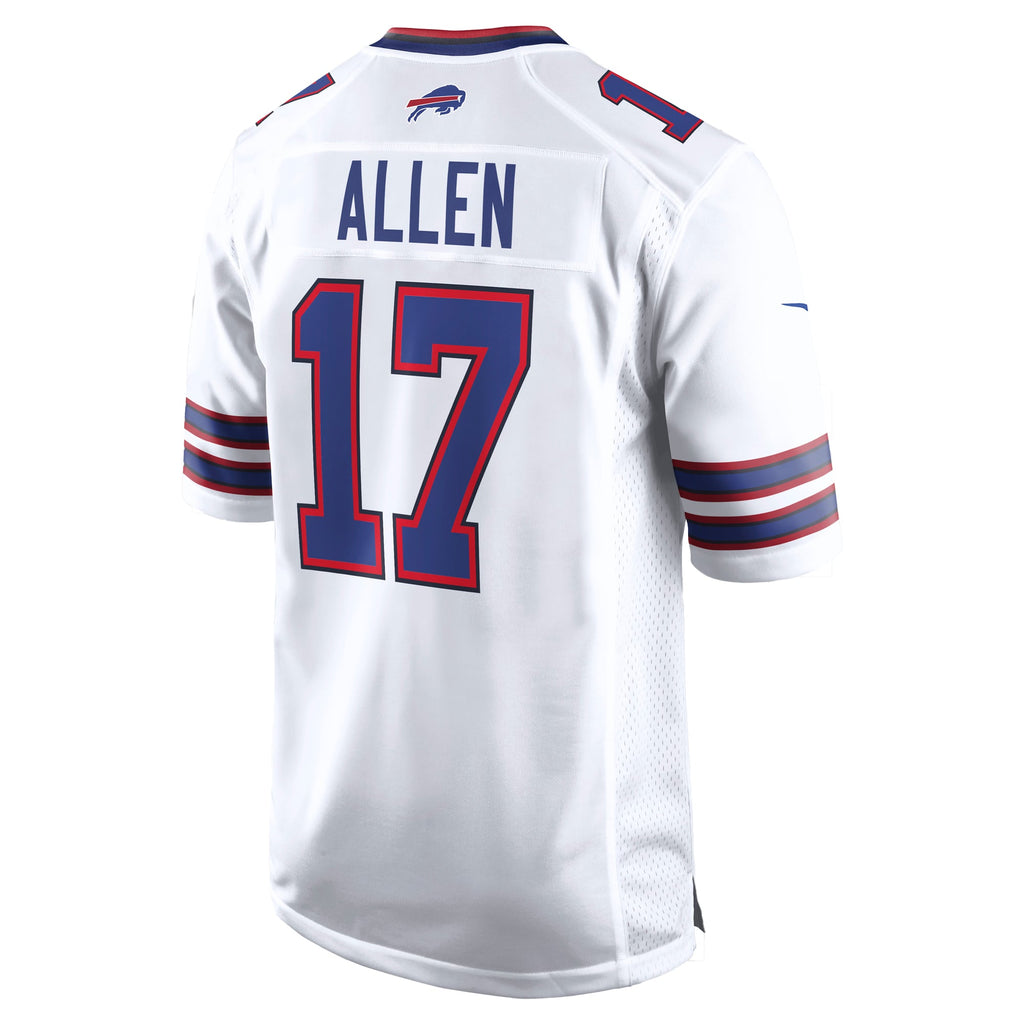 Buffalo Bills Josh Allen Nike Gray Nickel City Game Jersey