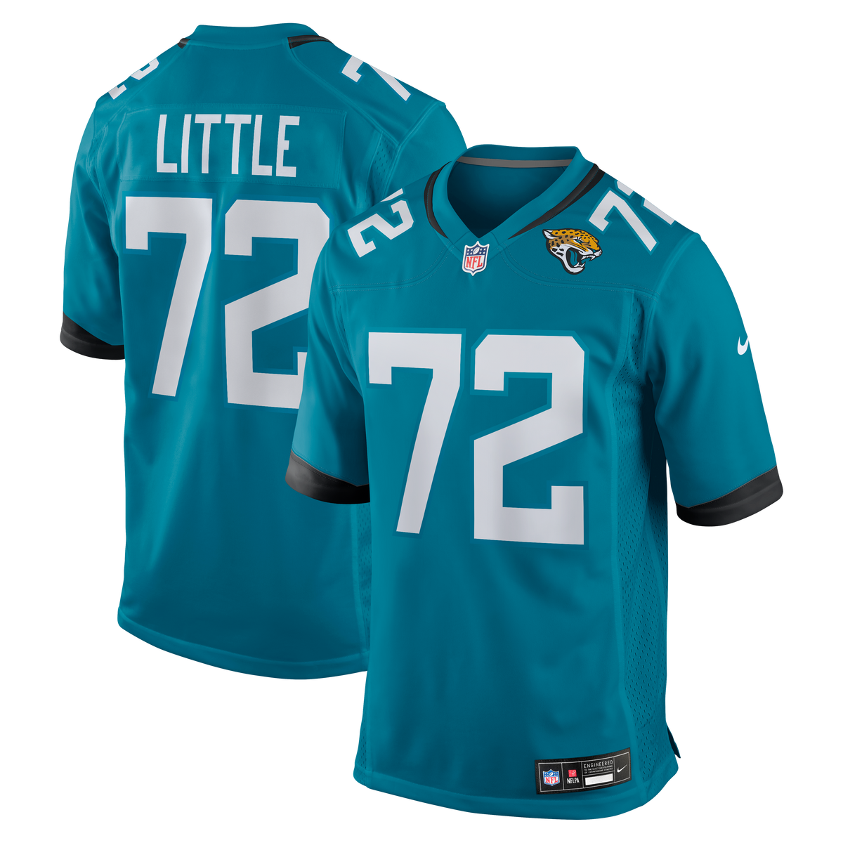 Jacksonville Jaguars Walker Little Nike Teal Game Jersey