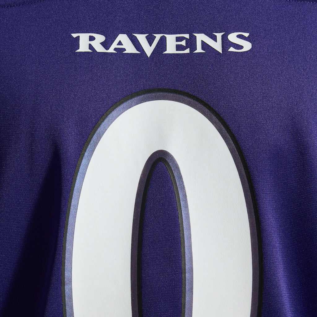 Baltimore Ravens Roquan Smith Nike Purple Team Game Jersey