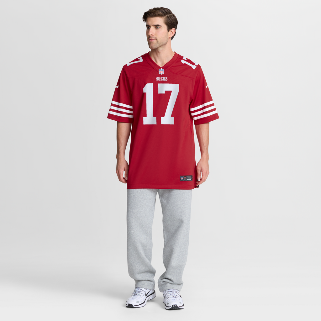 San Francisco 49ers Jordan Watkins Nike Scarlet Team Game Jersey