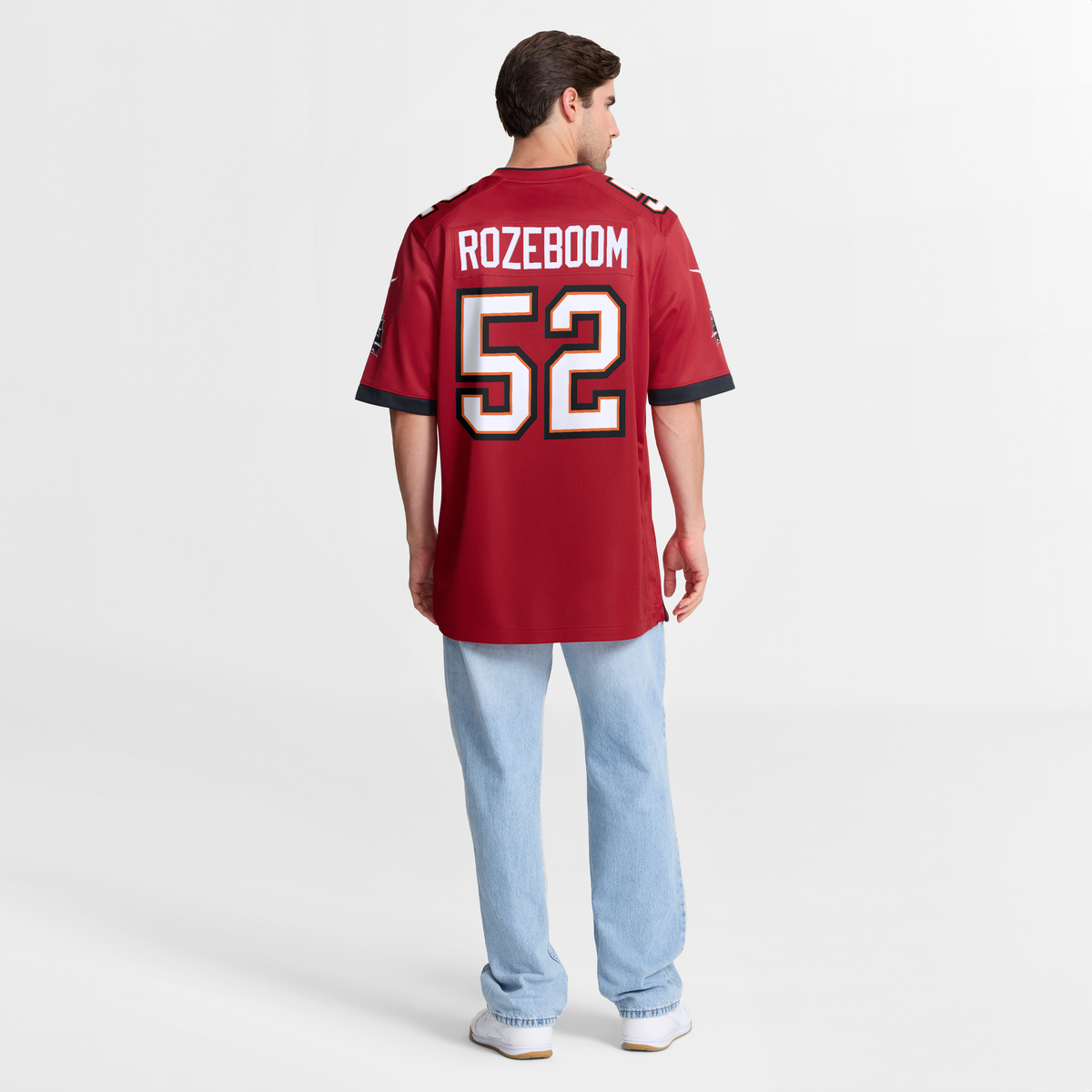 Tampa Bay Buccaneers Christian Rozeboom Nike Red Team Game Jersey