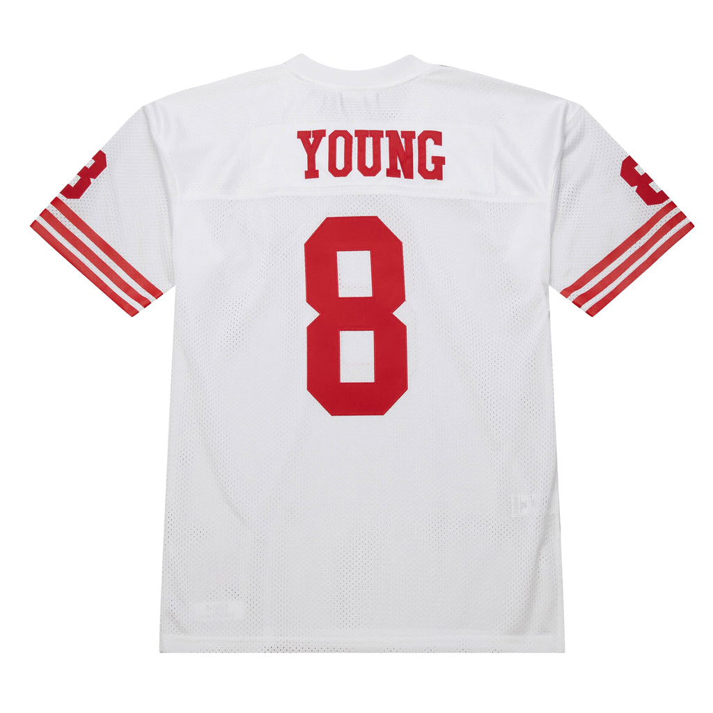 San Francisco 49ers 1994 Steve Young Mitchell & Ness White Authentic Throwback Retired Player Jersey