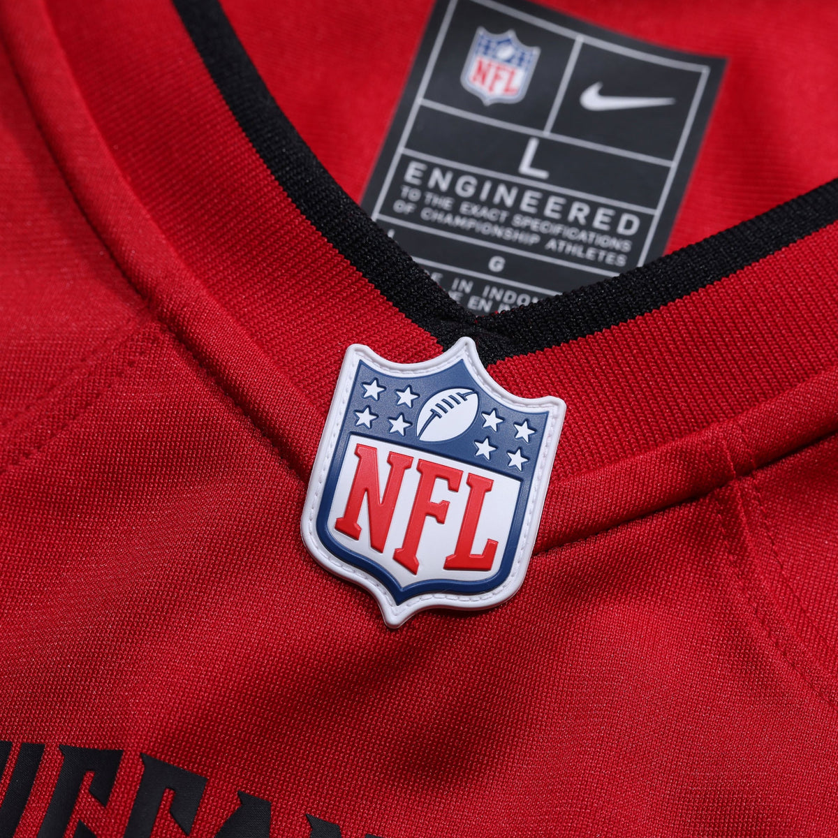 Tampa Bay Buccaneers Ko Kieft Nike Red Game Player Jersey