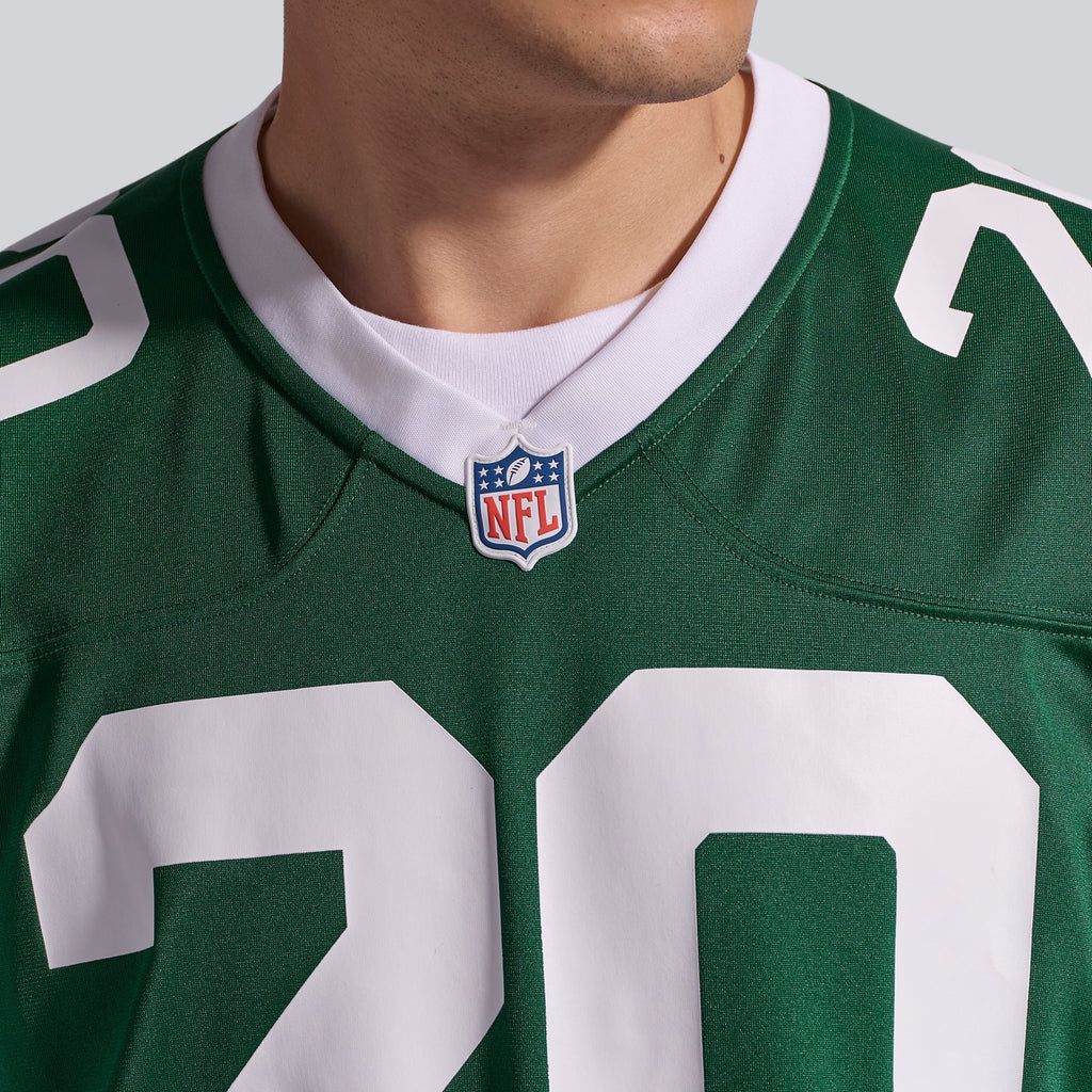 New York Jets Breece Hall Nike Legacy Green Game Jersey