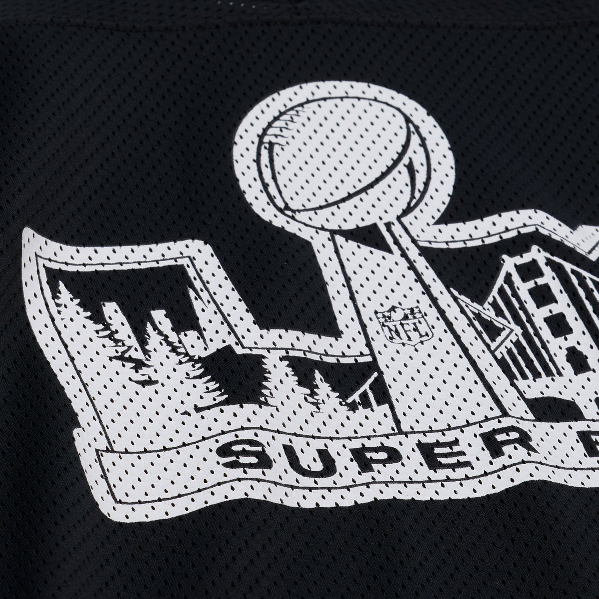 Unisex Super Bowl LX Mitchell & Ness x Levi's Black Legacy Jersey