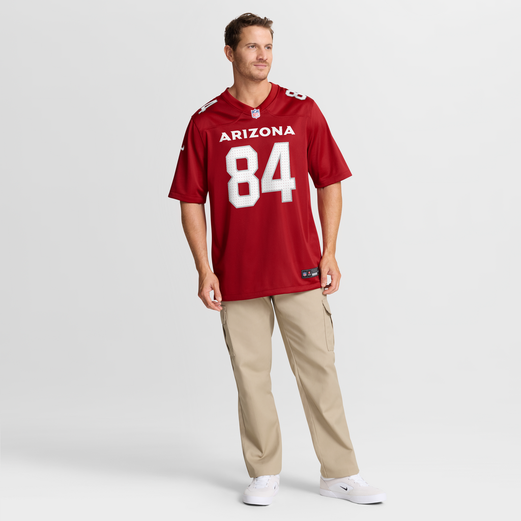 Arizona Cardinals Elijah Higgins Nike Cardinal Team Game Jersey