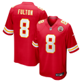 Kansas City Chiefs Kristian Fulton Nike Red Team Game Jersey
