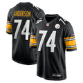 Pittsburgh Steelers Spencer Anderson Nike Black Game Jersey