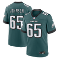 Philadelphia Eagles Lane Johnson Nike Midnight Green Team Game Jersey