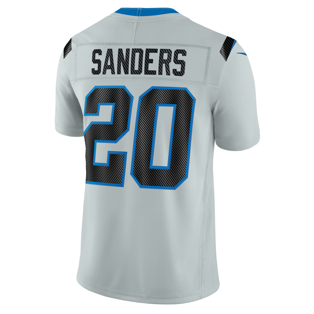 Detroit Lions Barry Sanders Nike Silver 2026 Rivalries Collection Stitched Limited Jersey