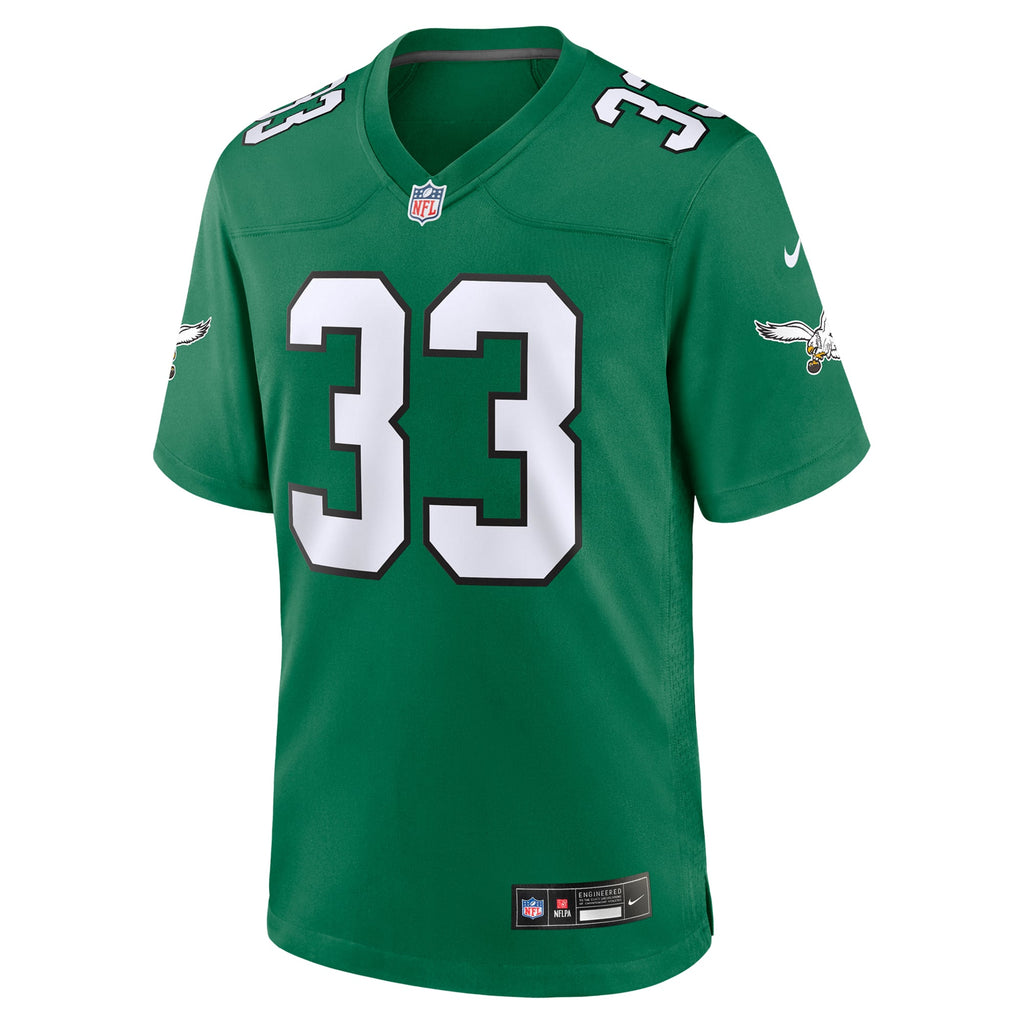 Philadelphia Eagles Cooper DeJean Nike Midnight Green Team Game Jersey