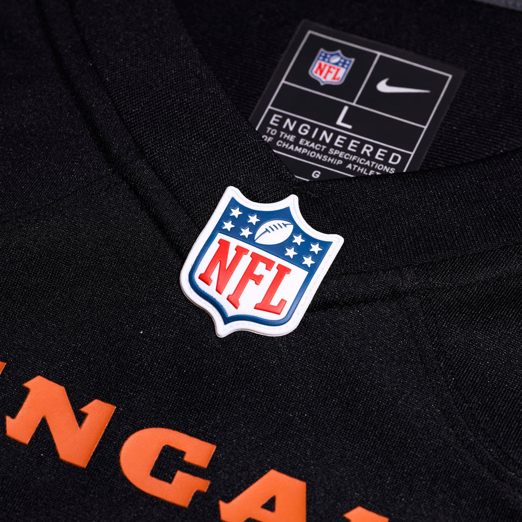 Cincinnati Bengals Kyle Dugger Nike Black Team Game Jersey