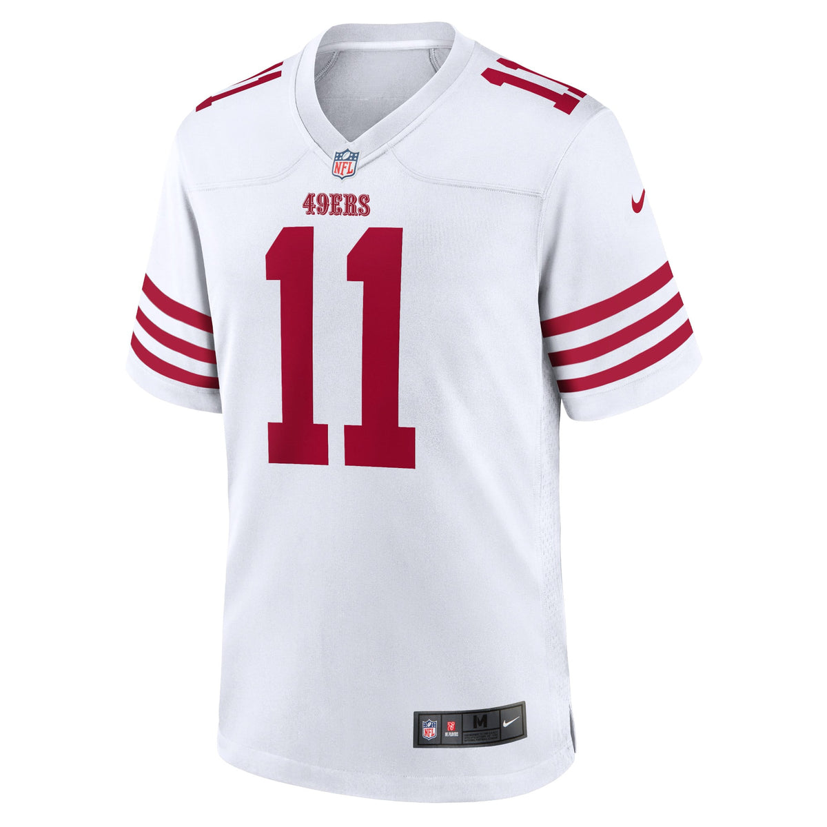San Francisco 49ers Brandon Aiyuk Nike Scarlet Team Player Game Jersey