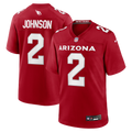 Arizona Cardinals Will Johnson Nike Cardinal Team Game Jersey