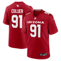 Arizona Cardinals L.J. Collier Nike Cardinal Team Game Jersey