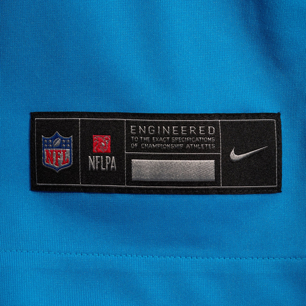 Carolina Panthers Nike Black Custom Game Jersey