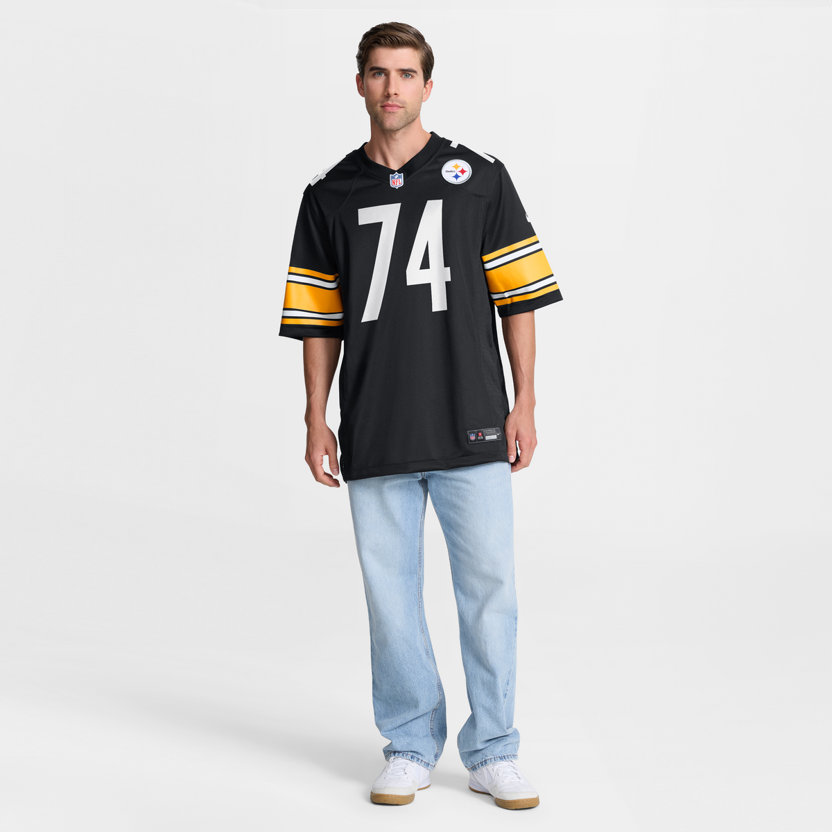 Pittsburgh Steelers Spencer Anderson Nike Black Game Jersey