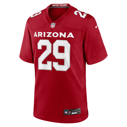 Arizona Cardinals Denzel Burke Nike Cardinal Team Game Jersey