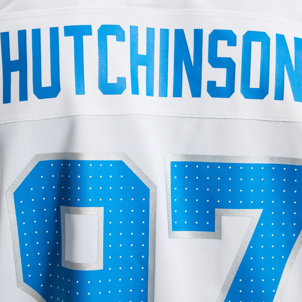 Detroit Lions Aidan Hutchinson Nike Blue Game Jersey